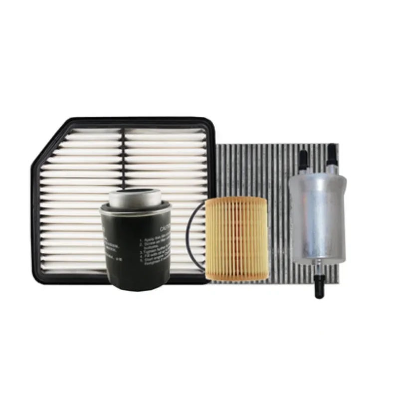 4 PCS Filter Kit, Air Filter, Air Conditioner Filter, Oil Filter，fuel filter For FAW besturn X40 T33 R7 1.6