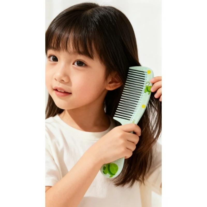 

Mother and Child Use Cute Rabbit Bear Combs for Girls Kids Portable Detangling Comb Baby Hair Care Tool Brushes 1pcs