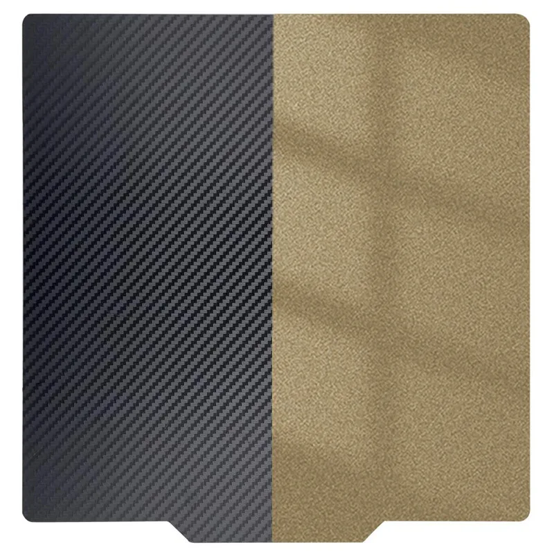 ENERGETIC PEI Sheet 235x235mm for Neptune 4 Pro Build Plate Double Sided Textured PEI and Smooth PET Carbon Fiber Steel Bed