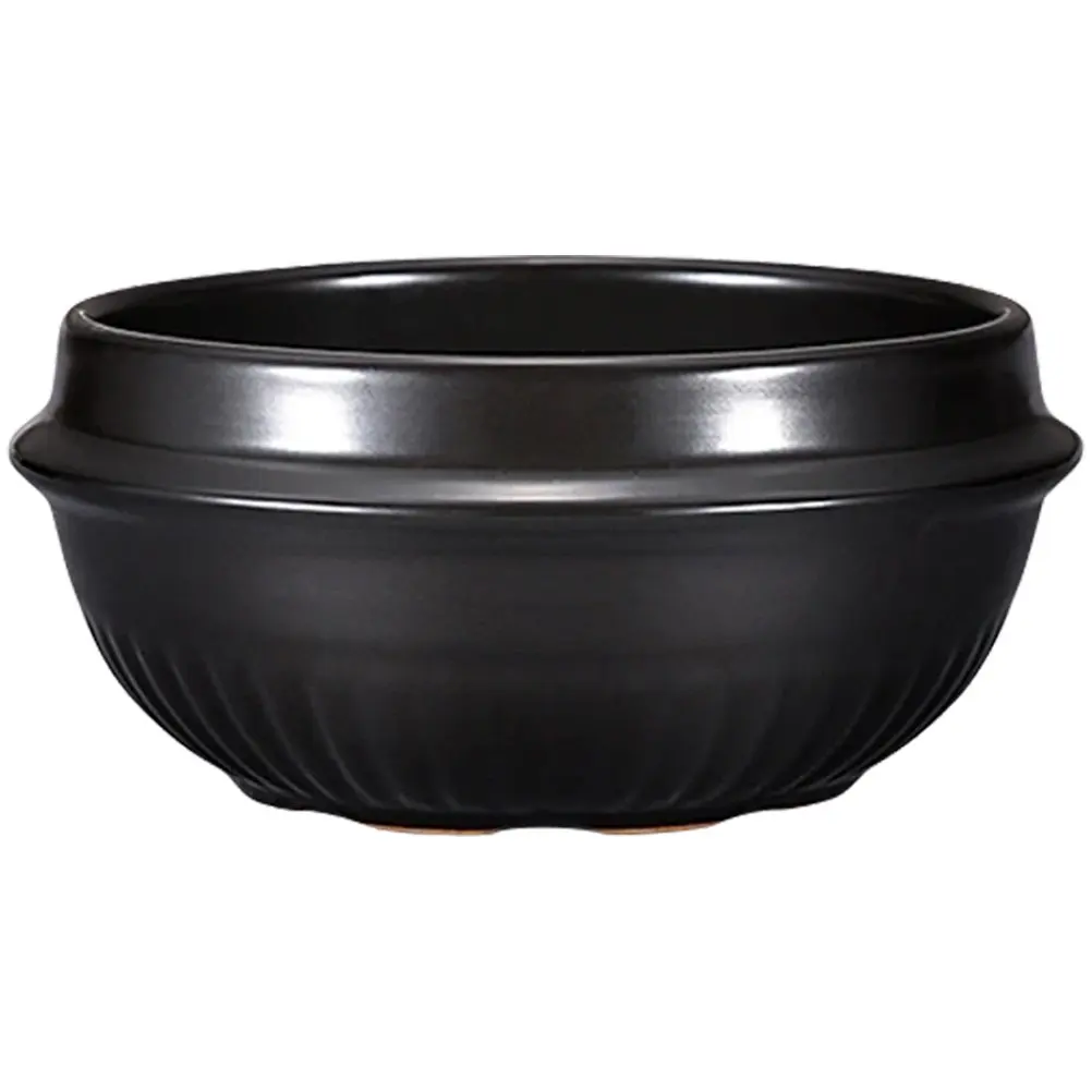 

Ceramic Stone Pot Casserole Dish for Rice Noodles Soup Stewing Korean Style Cooking Pot Heat Retention Kitchen Cookware