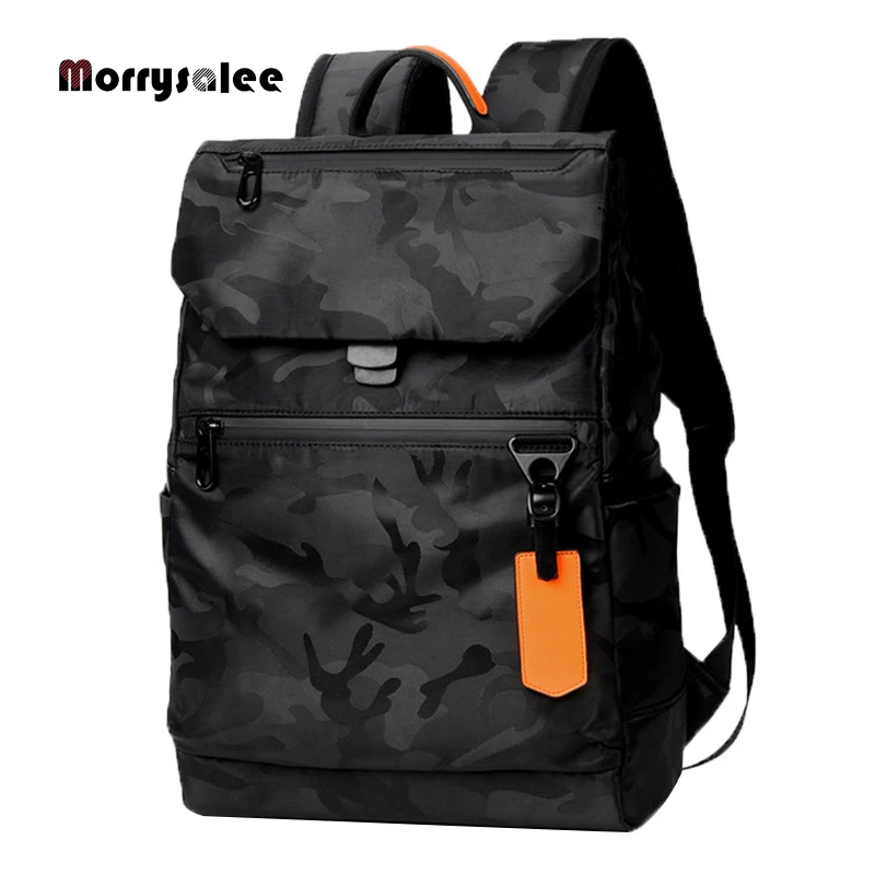 Men Backpack 14 Inches Laptop 2024 Women Large Capacity Backpacks Pleated Casual Style Bag Water Repellent Male Sports backpack