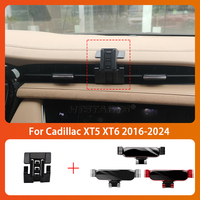 Car Mobile Phone Holder For Cadillac XT5 XT6 16-24 360 Degree Rotating GPS Special Mount Support Navigation Bracket Accessories