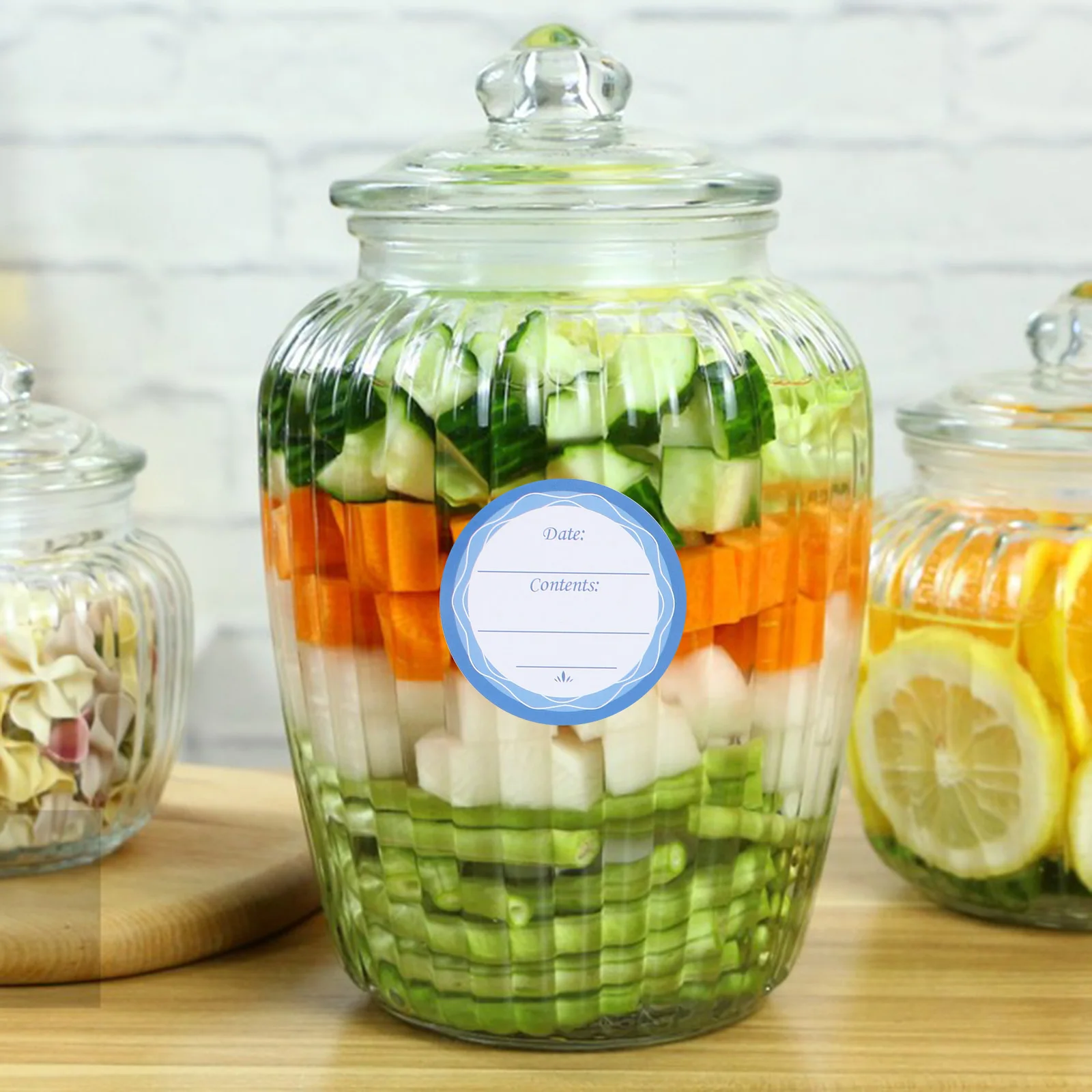 

10 Sheets Waterproof Oil Resistant Label Stickers For Bottles Jars Canning Containers Pantry Storage Kitchen Barware Labels