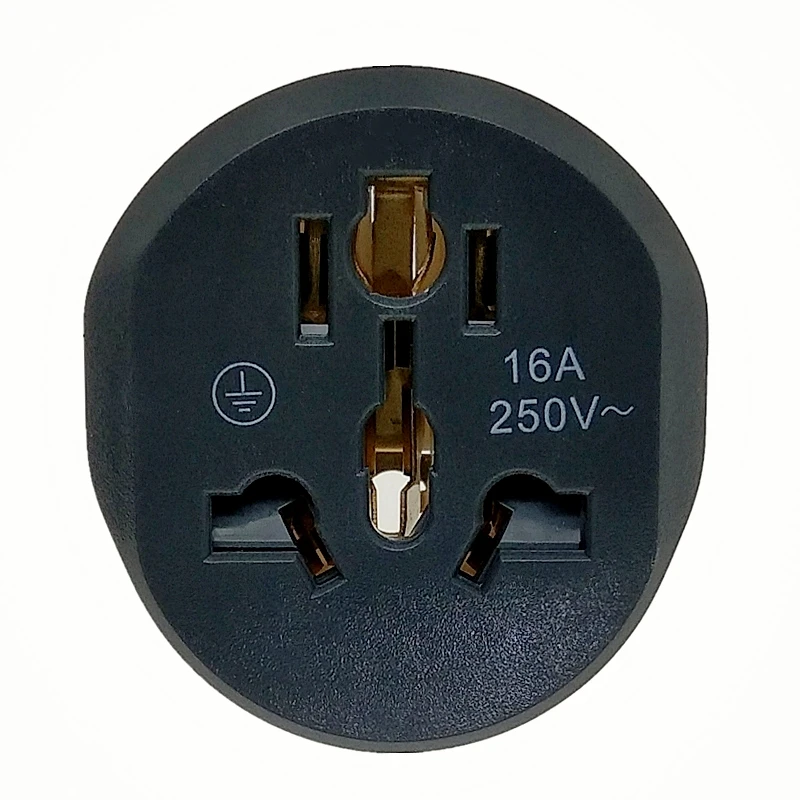 Schuko Plug Adapter Multi Oulet Socket AC250V 16A