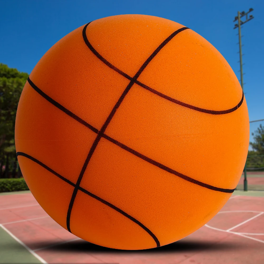 Air Bounce Basketball High-Resilience Mute Dribbling Basketball น้ําหนักเบา 3/5/7 สําหรับกิจกรรมในร่มต่างๆ