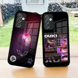 Duki Rapper Antes De Ameri Phone Case For S24 Ultra Samsung S23 Fe S22 S20 S21 Plus Galaxy A54 A34 A24 A53 Note 20 Glass Cover