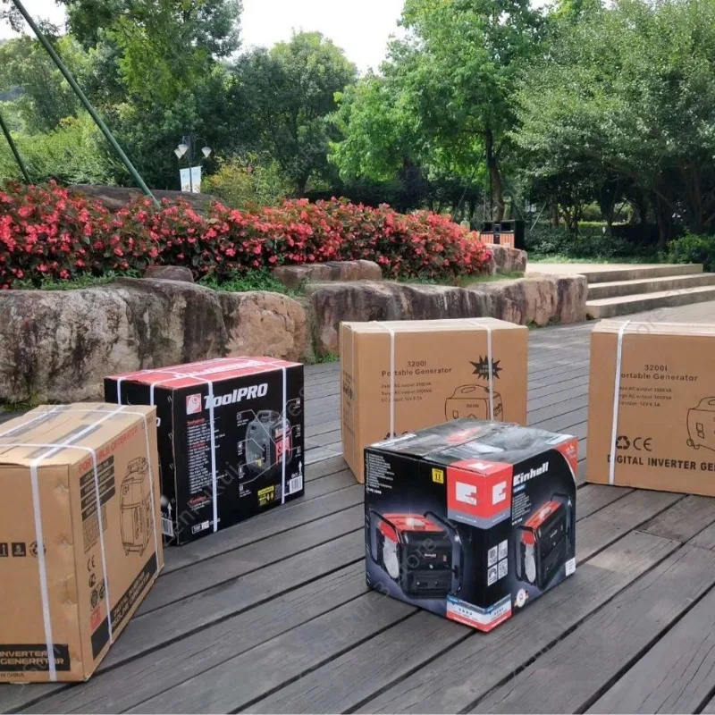 1KW Inverter Generator, Stable Voltage Output Portable Gas Power Generator for Precision Electronic Equipment Power Supply