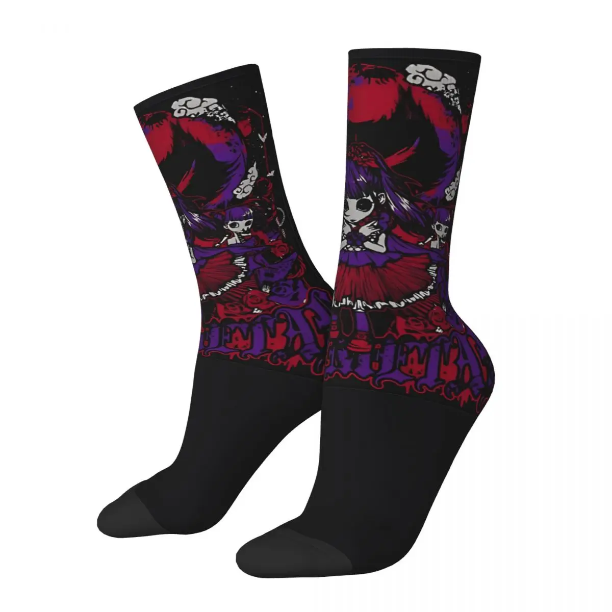 Babymetal Is A Japanese Kawaii Metal Band Horizon Socks Vintage Stockings Men's Soft Running Socks Autumn Design Non Skid Socks