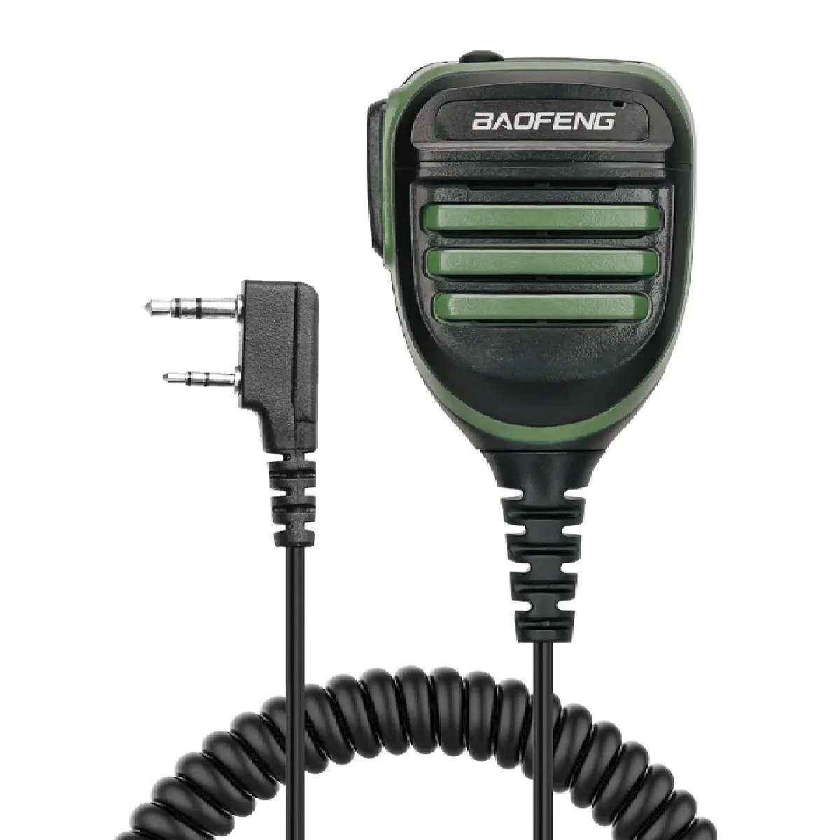 BaoFeng BF-780 2-pins PTT waterdichte luidsprekermicrofoon voor UV-5R UV-21 UV17 tweewegradio QuanSheng UV-K5 UV-K6 UV-5RH 21 17 PR