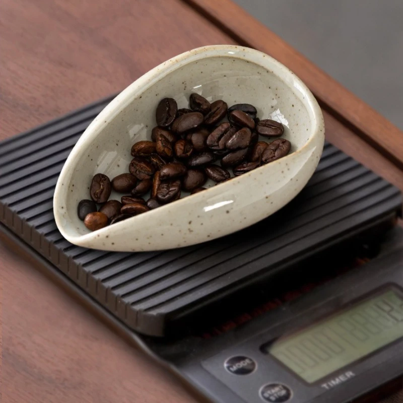 Ceramic Coffee Bean Dosing Cup Trays Coffee Bean Dispenser Home Coffee Enthusiasts Espresso Bean Accessories Gift - view 3