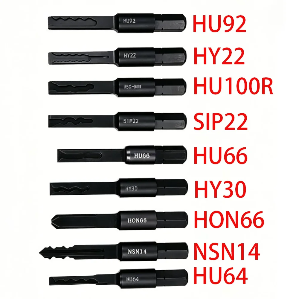 Auto Locksmith Tools HON66 HU66 HU100R HU64 HU92 HY22 HY30 SIP22 NSN14 Lock Cylinder Breaking Blade Strong Force Power Key
