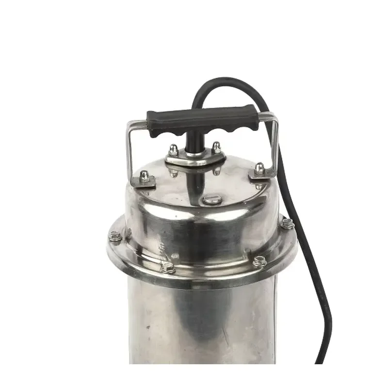 custom 750W 60V Industrial Solar DC Brushless Stainless Steel Submersible Pump for Water Irrigation and Garden Use High