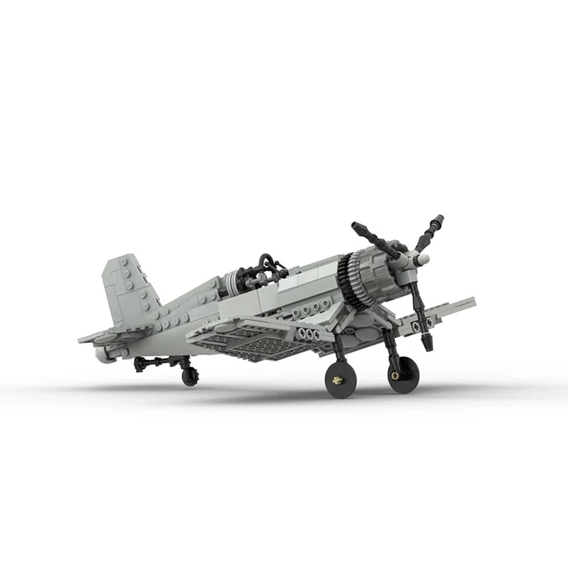 MOC Building Bricks Toys  F-4 Fighter  Military Series World War II Aircraft ww2 Aircraft Building Blocks Boy Toys