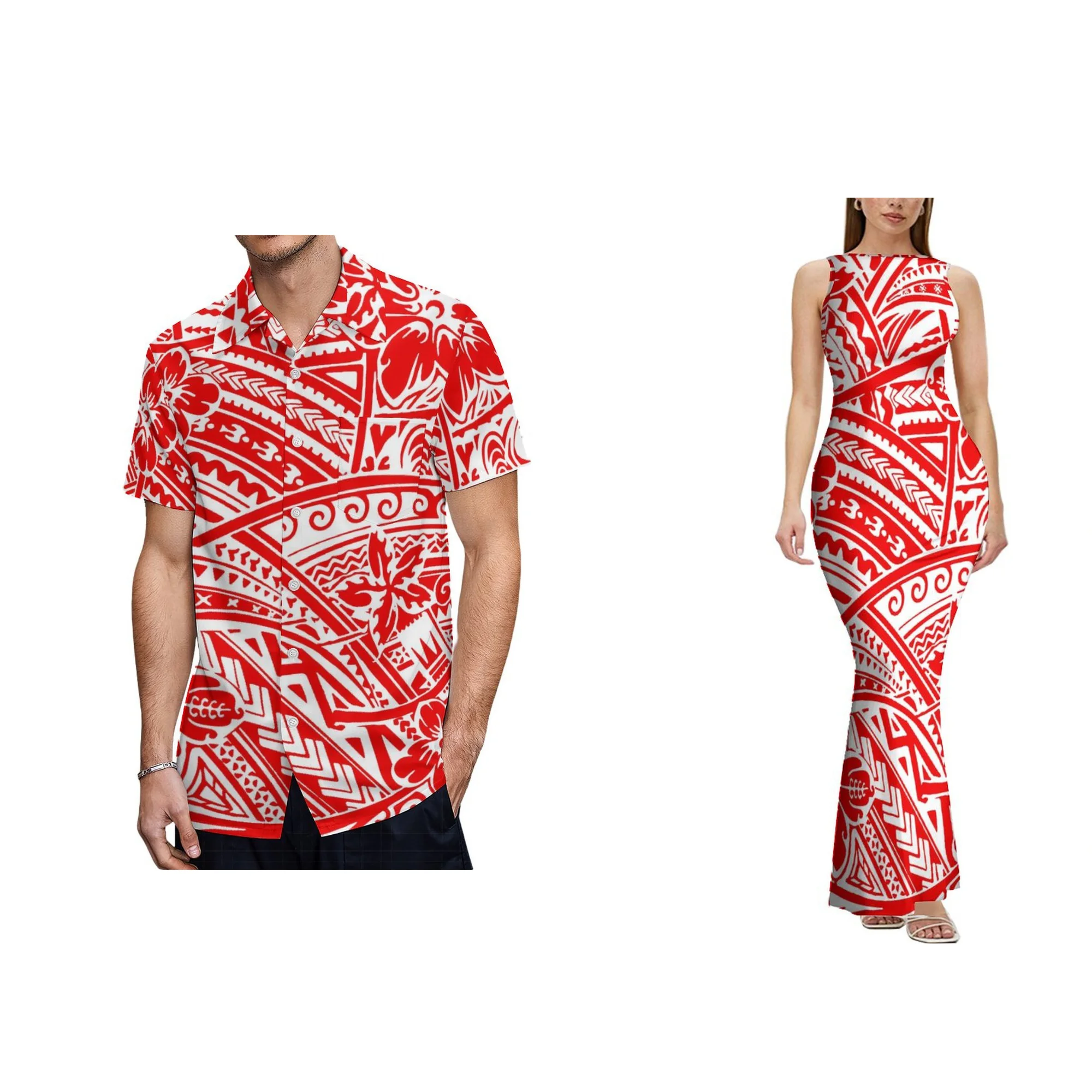 Dropshipping Custom Logo Fashion Ladies Backless Dress Hawaii Style Design Sleeveless New Zealand Print Dress