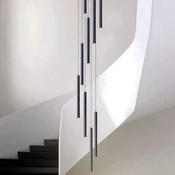Modern Stair chandelier Pendant lights indoor lighting Ceiling lamp hanging light led Chandeliers for living room indoor lightin