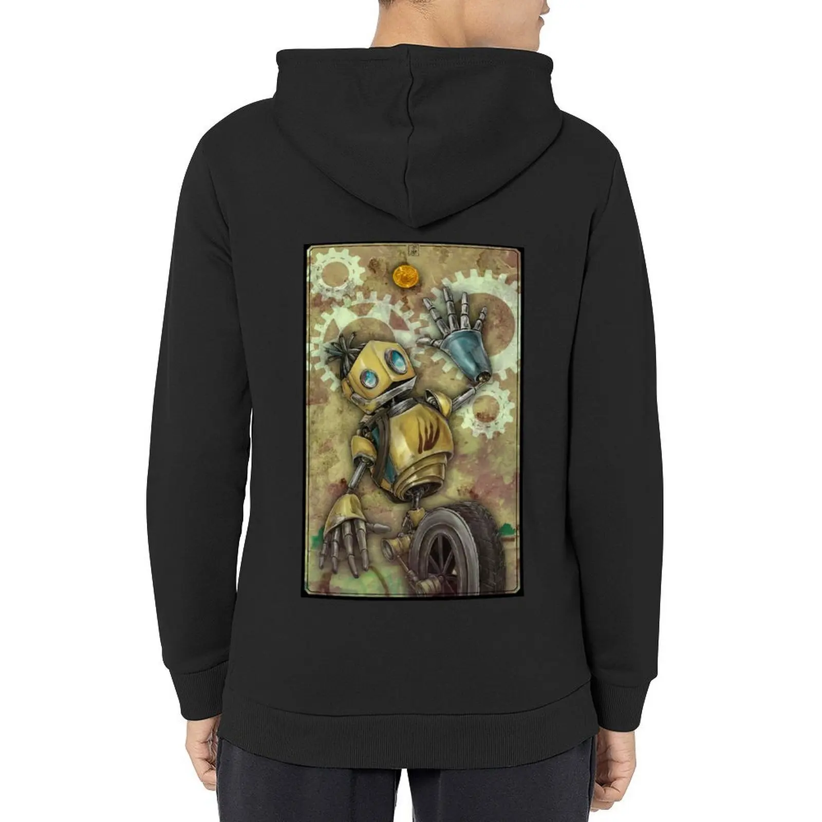 

robots don’t cry Hoodie clothes for men men's autumn clothes autumn aesthetic clothing hoodie man