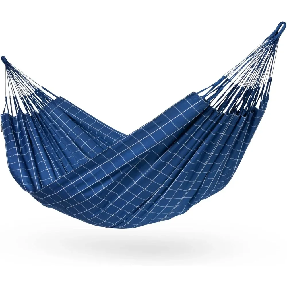 

Large Double Brisa Classic Hammock, Outdoor Indoor Hammock Swing - Handmade Weather & Tear Resistant Patio Backyard Bedroom