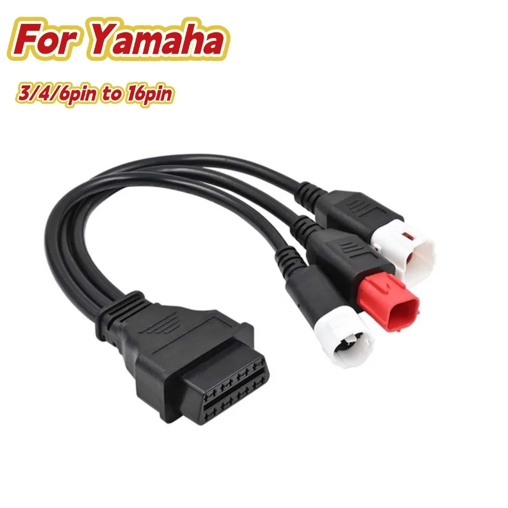 

3-контактный/4-контактный/6-контактный «мама-папа» DIY OBD 2 автоматический удлинительный кабель автомобильный диагностический автоматический сканер инструментов для Yamaha