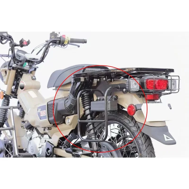 

Side Bag Bracket CT125 for Honda CT Trail Hunter Cub 125 2020-2024, Rear Side Support, Edge Frame, Rack, Motorcycle Accessories