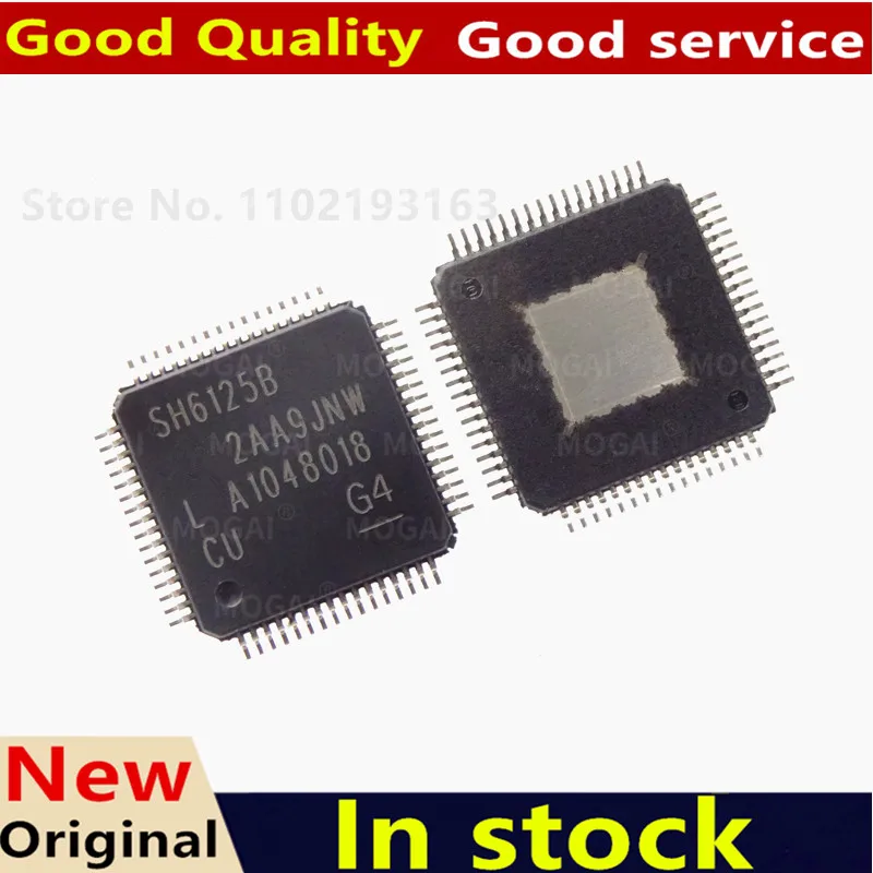 (1piece)100% New SH6125B SH6960B SH6601AF WH6808 QFP-64