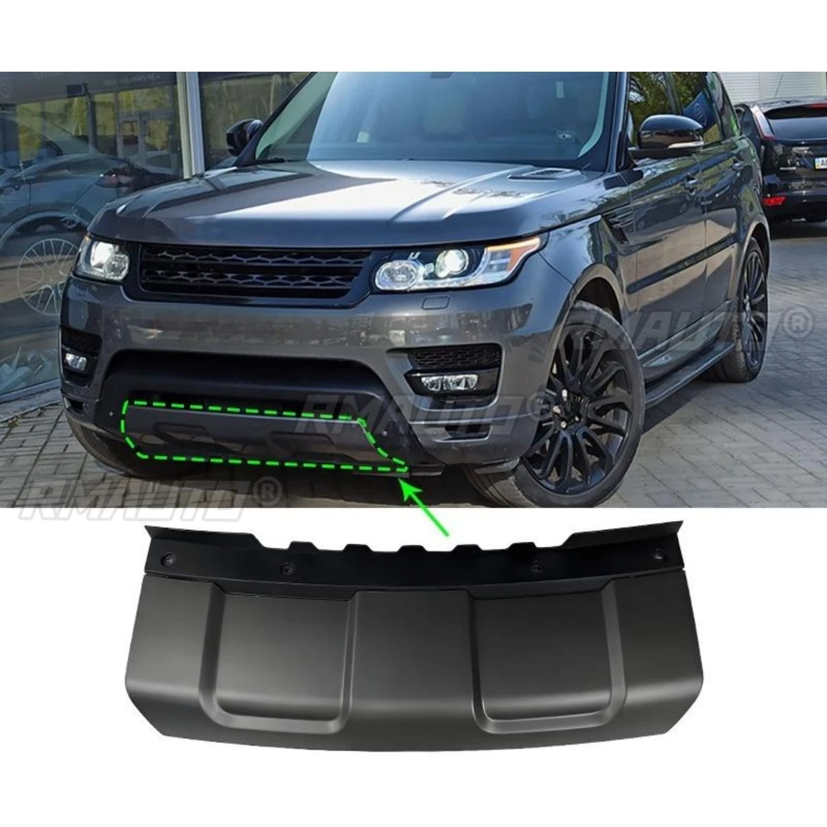For Range Rover Sport 2014-2022 Front Bumper Trailer Cover Modification Part Front Bumper Trailer Hook Cover Car Accessories