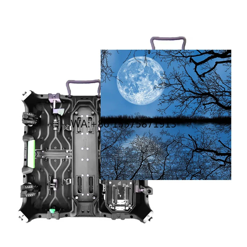 Customizable Hot Selling Outdoor Full Colour Rental LED Display P2.976 Hard Connection Panel 500*500mm