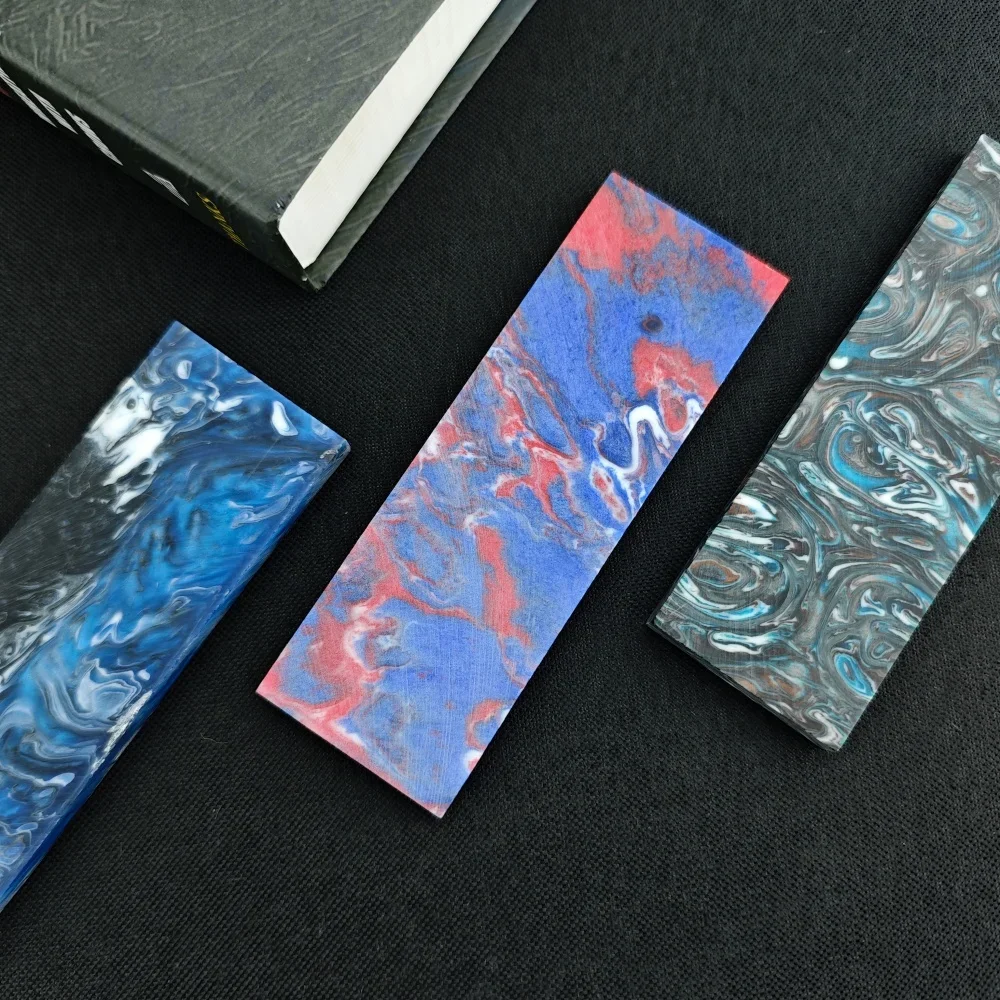1 Pcs Resin Composite DIY Block (120×40×8mm) – Excellent for Knife Handle Shaping and Tool Assembly Projects