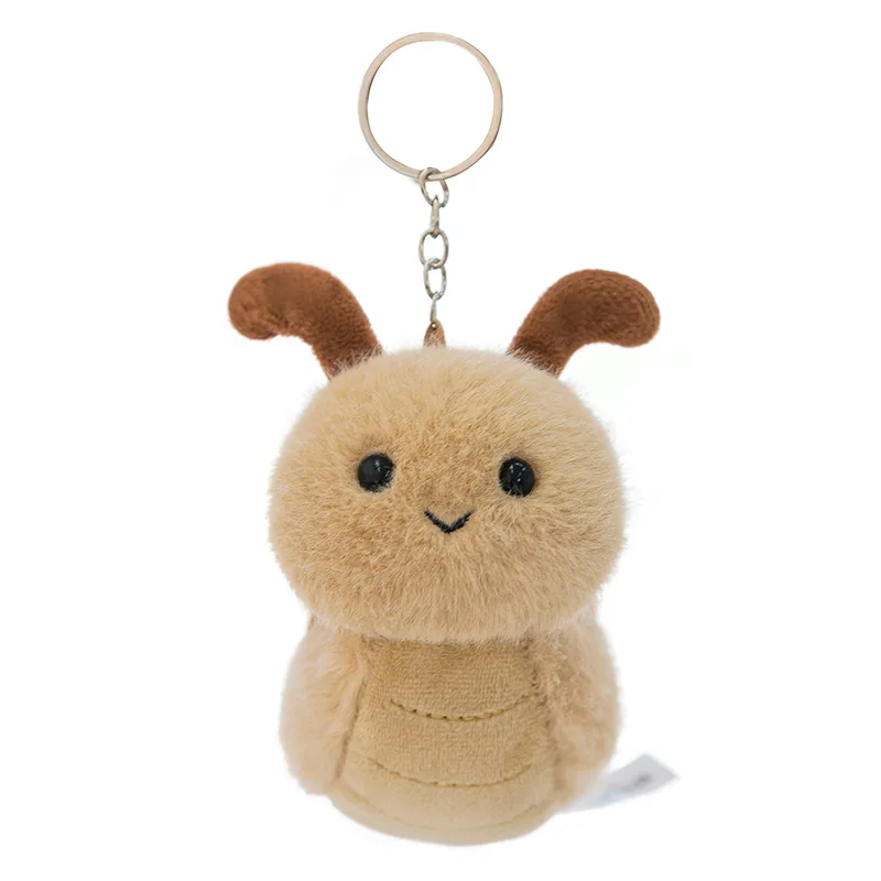 Doll Pendant Knows Cicada Wholesale Summer Simulated Bug Series Plush Toy  Doll Bag Charm Keychain 70pcs