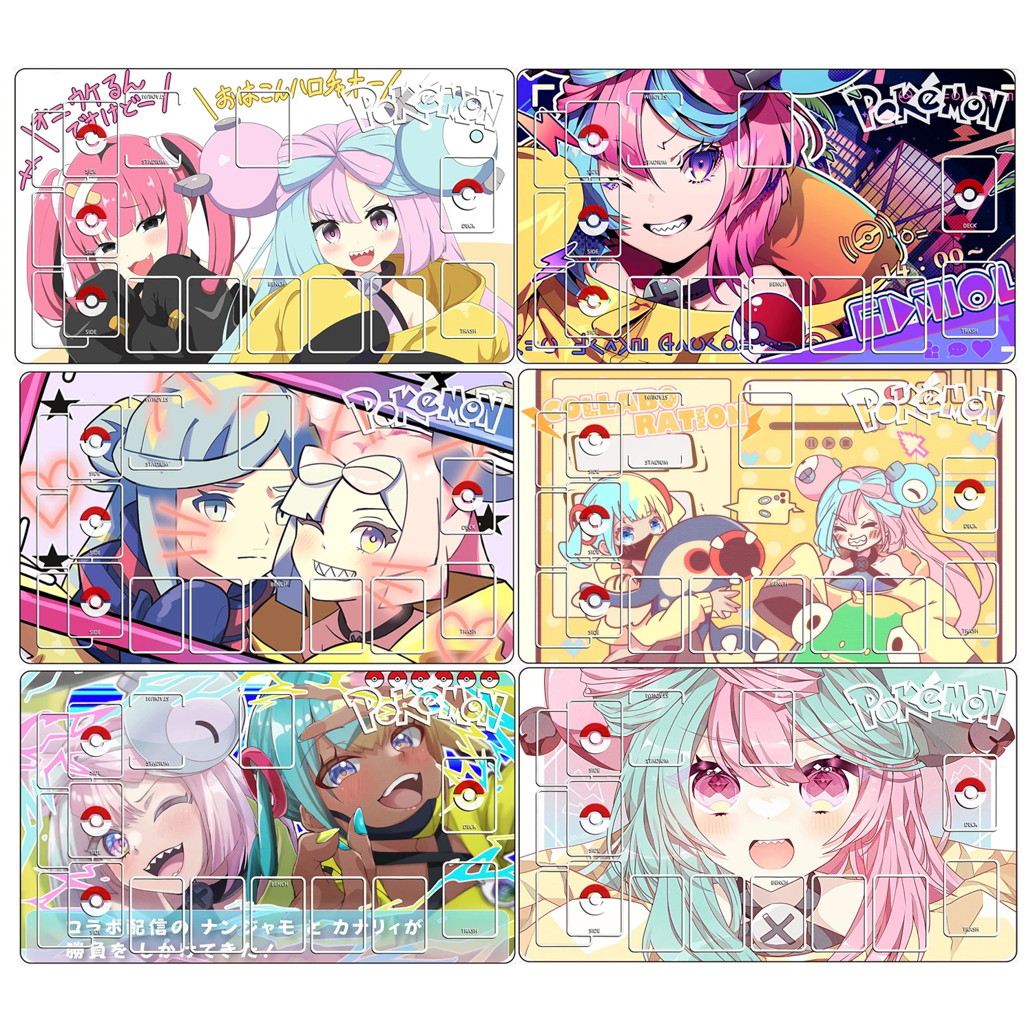 

Игровой коврик для карточных боев PTCG Lono 600x350x2 мм, сделанный своими руками, для одиночной игры, дуэльный коврик, подарок, игрушка