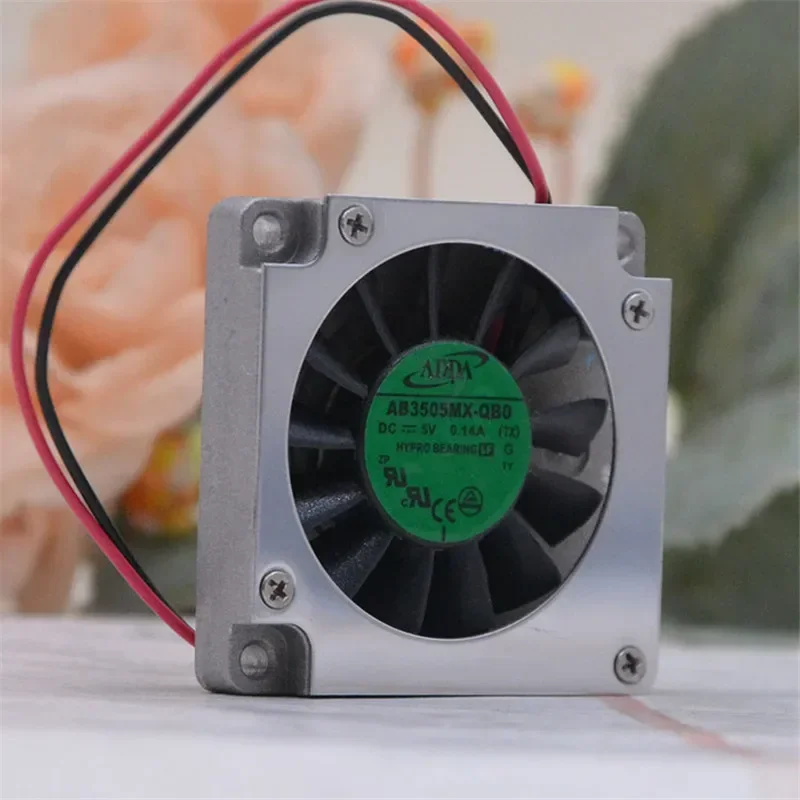ADDA AB3505MX-QB0 3507 35MM Note book fan Laptop Blower Fan 35x35x7MM Fluid Bearing3.5cm Cooling fan DC 5V with Aluminum shell
