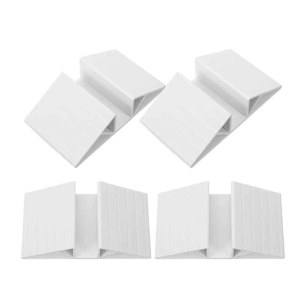 

4 шт., слот для карты армирования забора, пластиковый фитинг, защитные фитинги, аксессуары для ног, поддержка стабильности