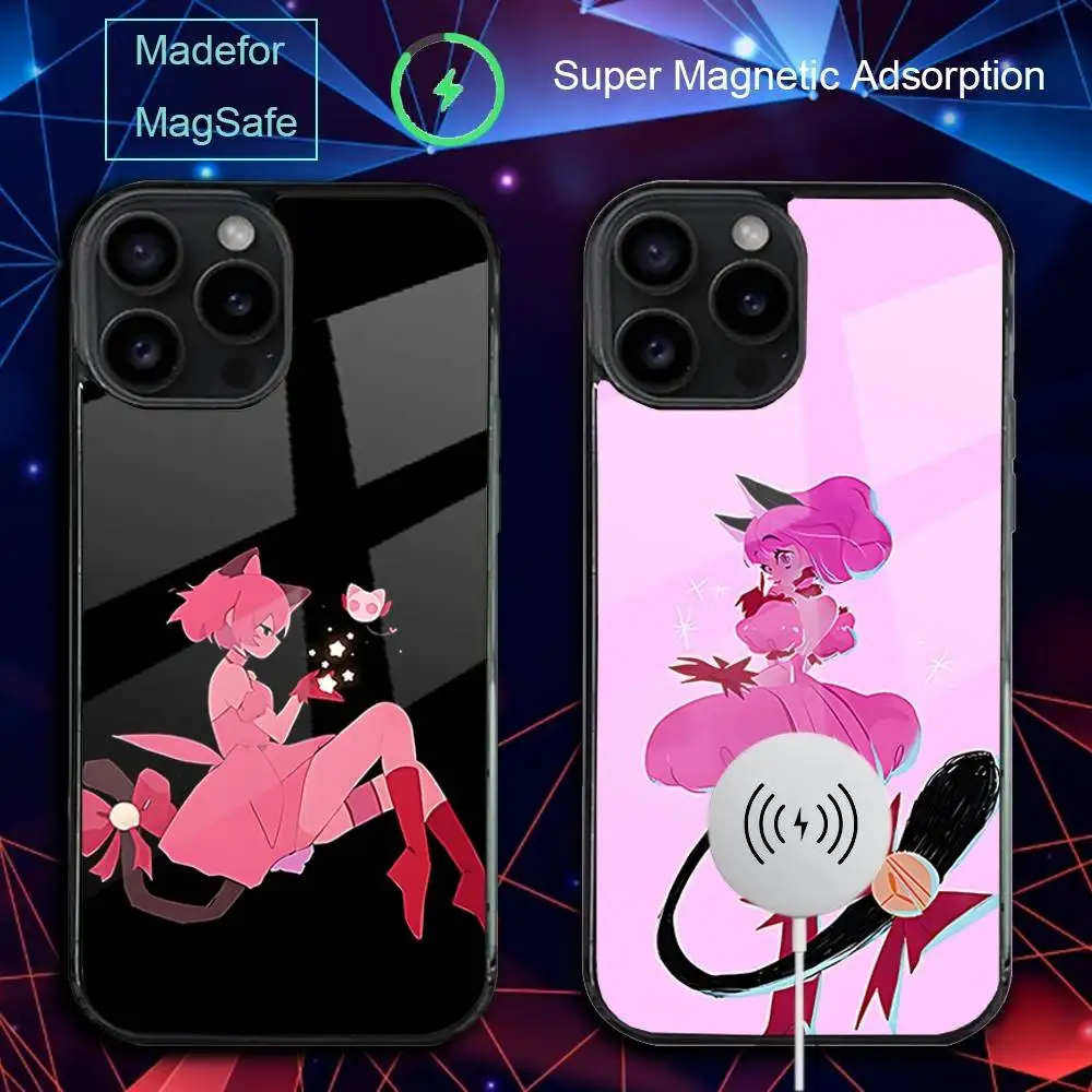 

T-Tokyo Comics Mew Mew Phone Case For iPhone 17,16,15,14,13,12,11,Pro,Max,Plus,Mini,SE4,E Magnetic Magsafe Wireless Charging