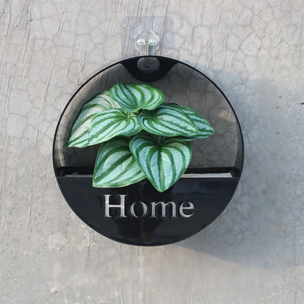 

Flowerpot Holder Wall Mounted Plant Pot for Indoor Garden Hanging Wall Planter Balcony Flower Containers Decorative Planter