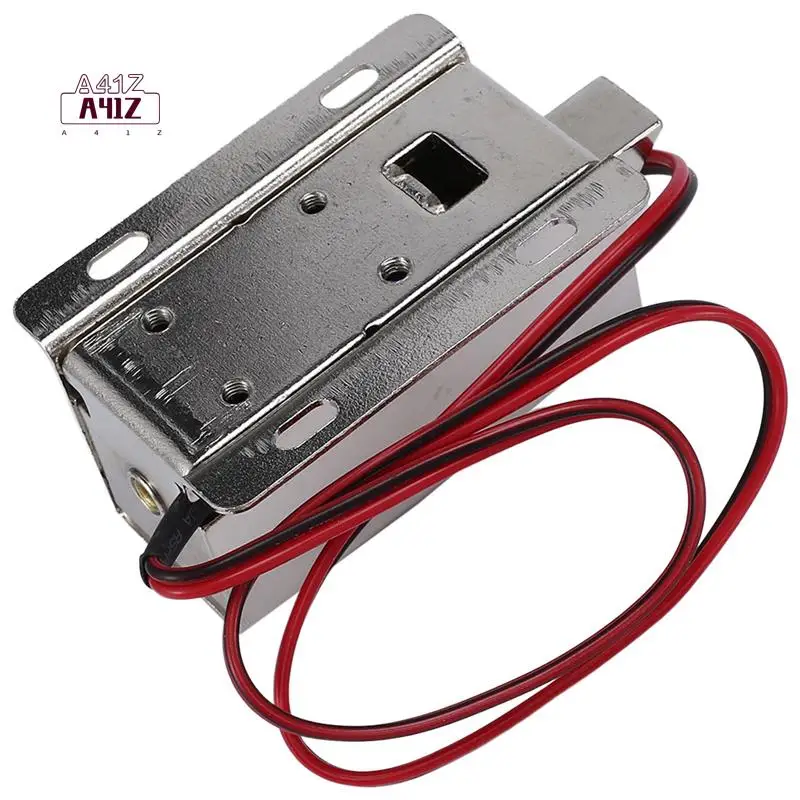 

A41Z-Mini Electromagnetic Lock DC 12V Electric Bolt Lock Small Electric Control Cabinet Door Lock