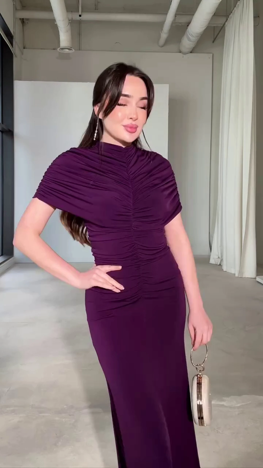 

Aura Custom Made Best Selling Dresses for Special Occasions Korean Popular Dress 2026 Woman Round Neck Fishtail Skirt Shawl Prom