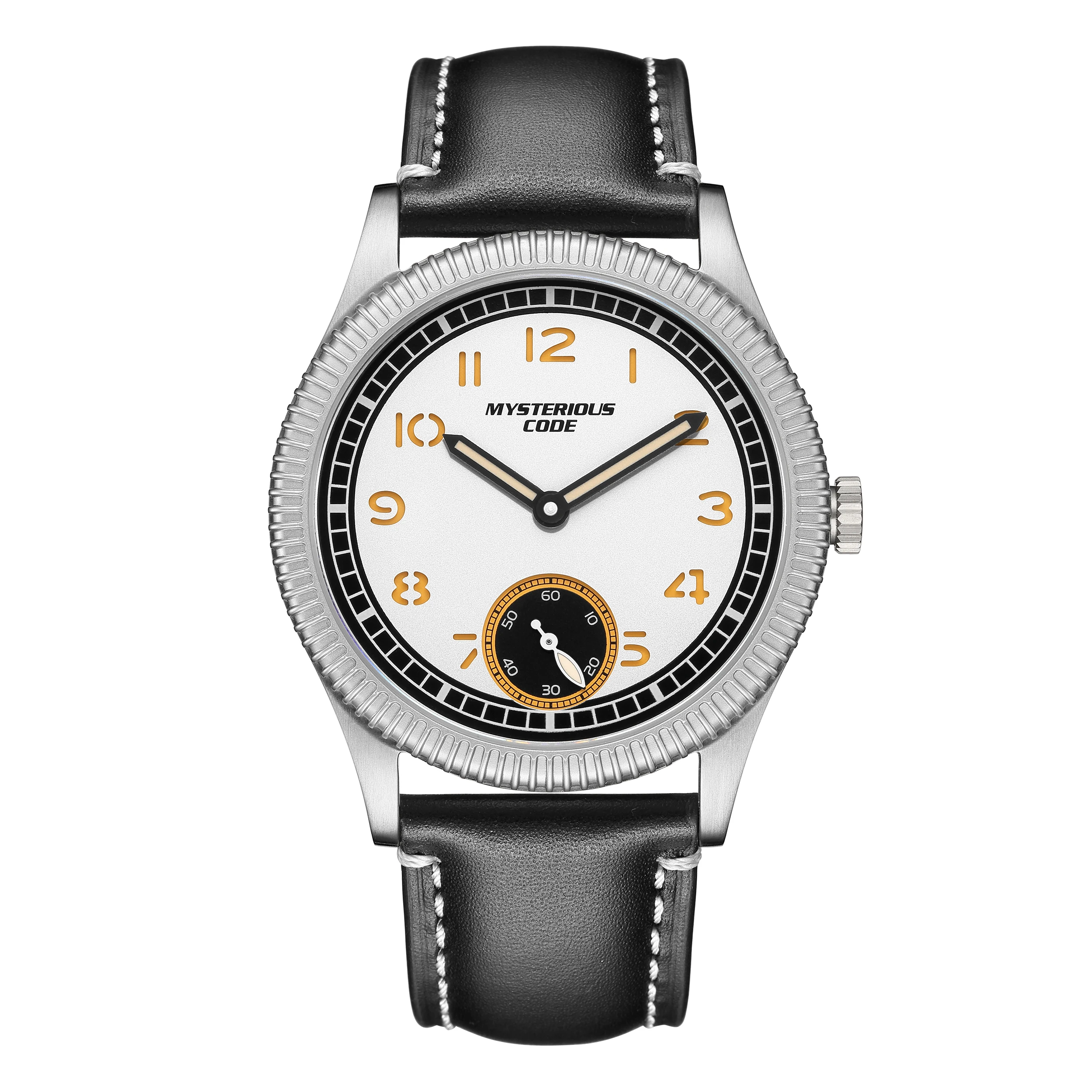 

Titanium Solid Mechanical Men Watch sapphire Super Luminous Waterproof Seagull 6498 Movement Vintage 2024 New Wristwatch clock