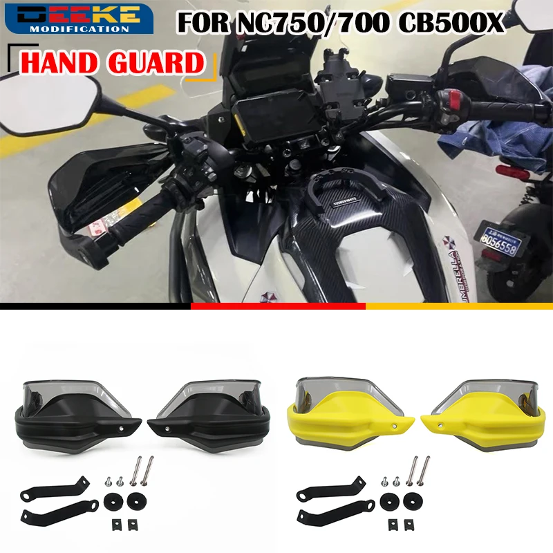 For Honda NC750X NC750 X NC750S NC700X CB500X 2013-2023 Motorcycle Handguard Hand Protection Wind Shield Hand Guards Cover