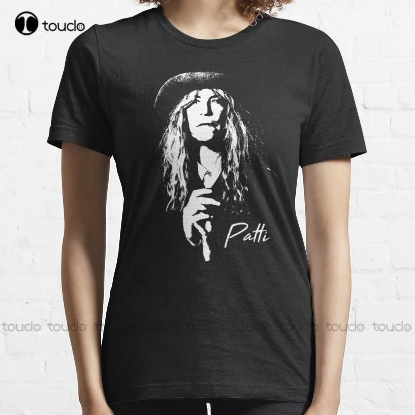 Patti Smith - Portrait T-Shirt Anime Tshirt Custom Aldult Teen Unisex Digital Printing Tee Shirt Xs-5Xl Cotton Christmas Gift