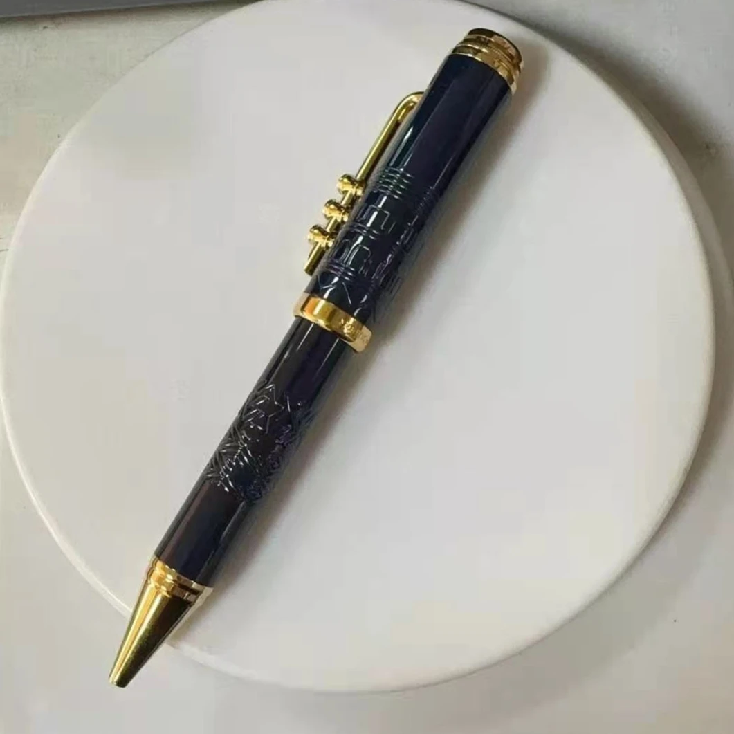 

Лучшее качество Classique Mike Limited Edition MB Metal Высококачественная коллекция шариковых ручек Гелевые ручки Rollerball Office Davis Business