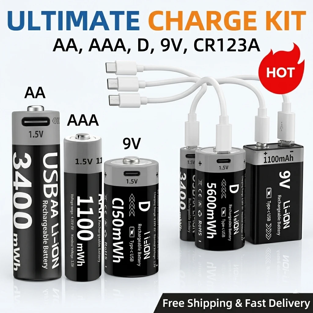 USB-T36 1.5V Aa Aaa…