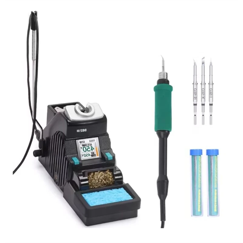 A69EPrecision Soldering Station 982-III C115 Temperature Controlled Soldering Iron For Phone For PC Repair US Plug