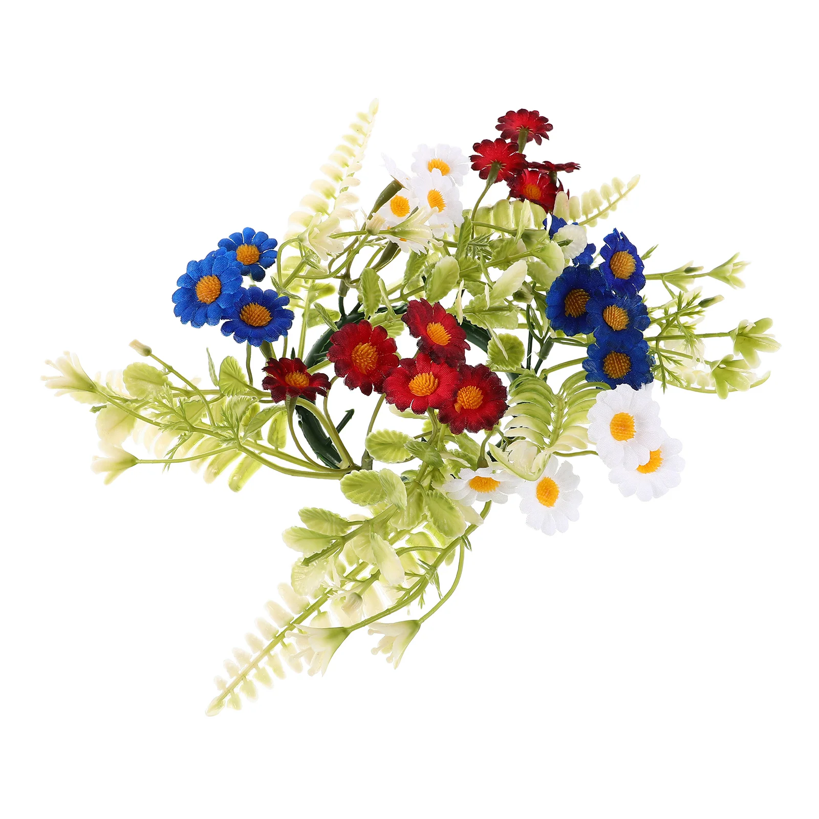 

Artificial Wreath Garland Decorations Faux Flower Table Centerpieces Rings for Dining Room Holiday Party Greenery Wax