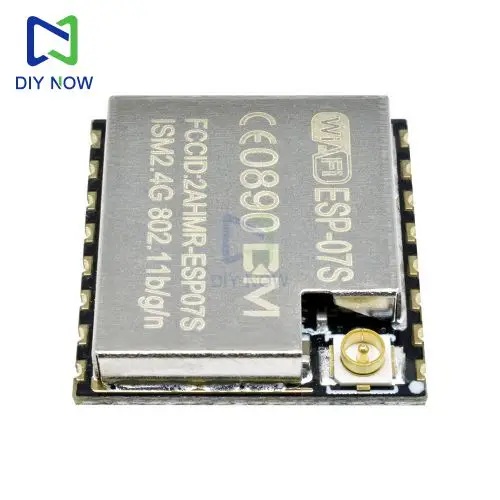 Tensão do módulo ESP8266 ESP-07S: GPIO/PWM 3,0-3,6V FCCID: 2AHMR-ESP07S ISM2.4G 802.11b/g/n