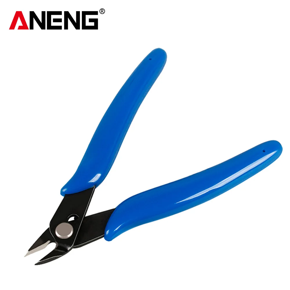 العالمي الأزرق قطري كماشة ANENG التمني المشبك سلك كهربائي كابل قطع القراص فلوش سلك كابل أجزاء أدوات يدوية المنزل