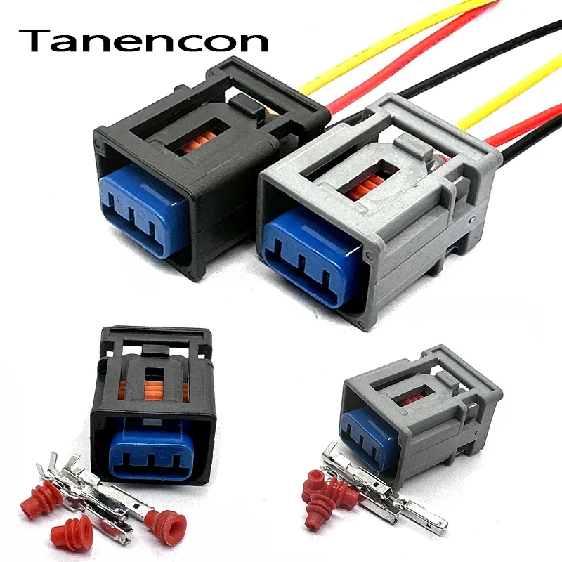 

1 Set 3 Pin 2.2mm Ignition Coil High Voltage Connectors 1W7T-14A464-MA Output Transformer Plug Harness for Ford Focus COIL Honda