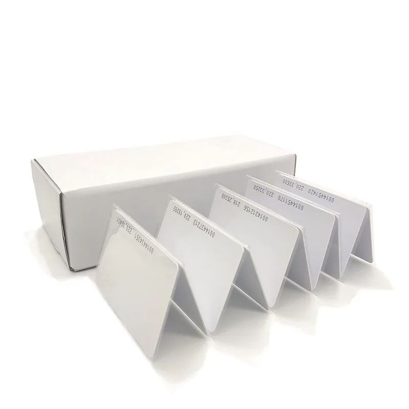 

100pcs/Lot 125KHz RFID Card EM4100 TK4100 Smart Cards Proximity RFID Tag for Access control