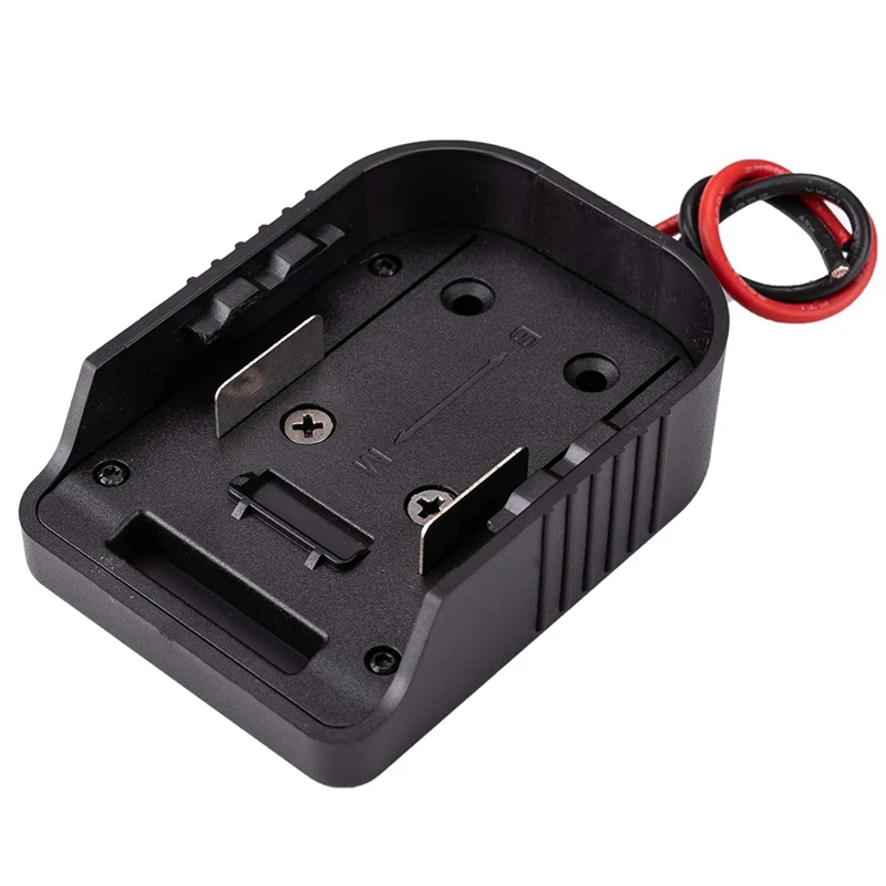PORK-Für Power Wheels Adapter für 18 V/14,4 V Batterie Power Mount Connector Adapter Dock Halter mit 12 Awg Drähten