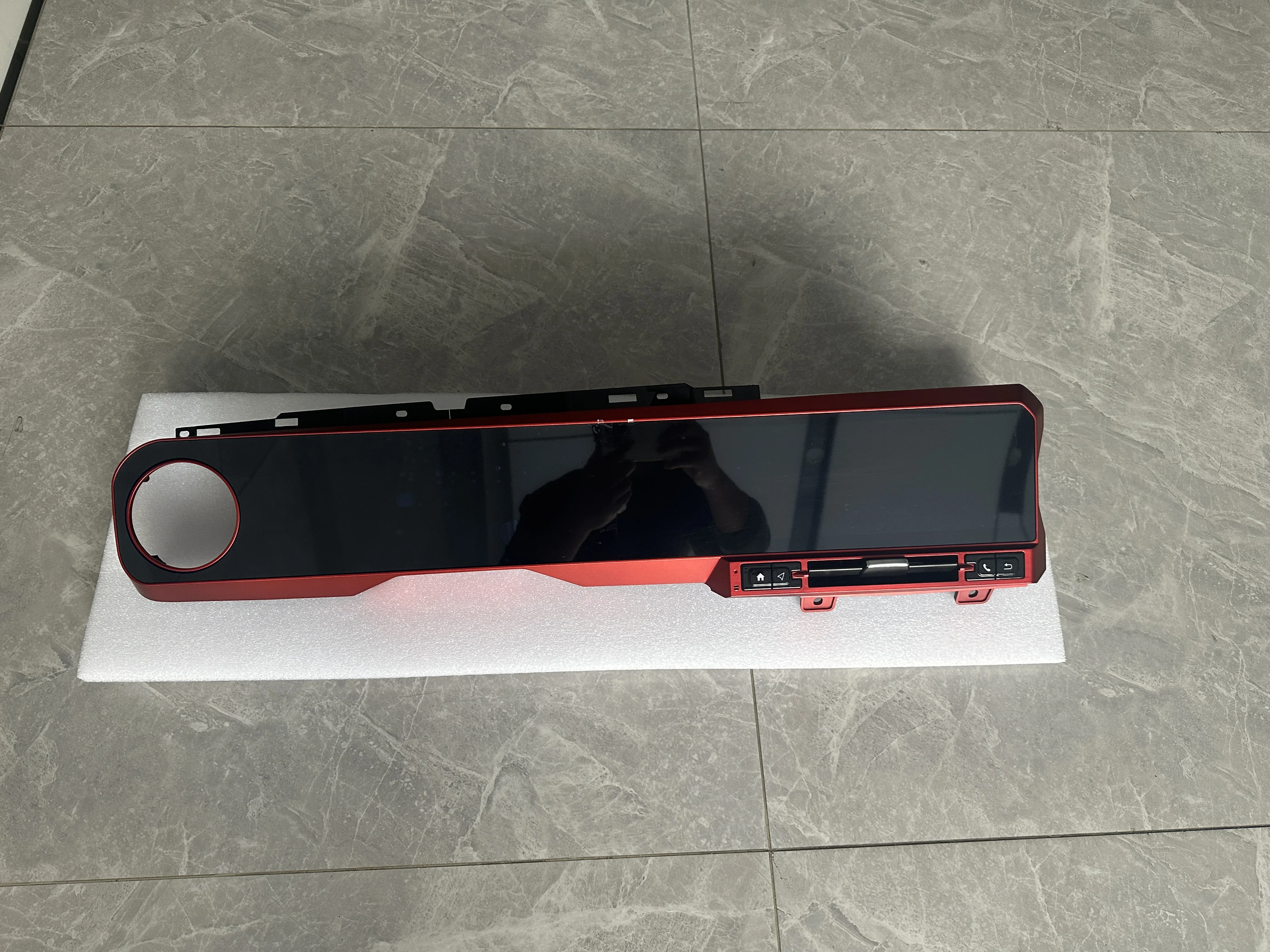 Integrated Central Control DVD Navigation System With Reversing Camera ABS LCD Dashboard Panel for Jeep Wrangler JL 2018+, 2.0L