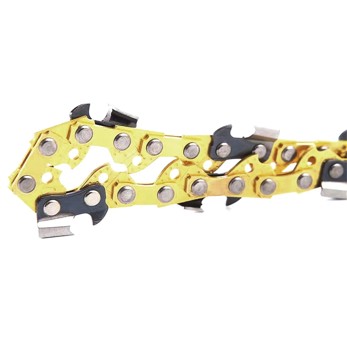 ABNQ-hoja de cadena de motosierra de 16 pulgadas, piezas de repuesto de carburo para herramientas eléctricas, accesorios de motosierra de jardín, 2 uds.