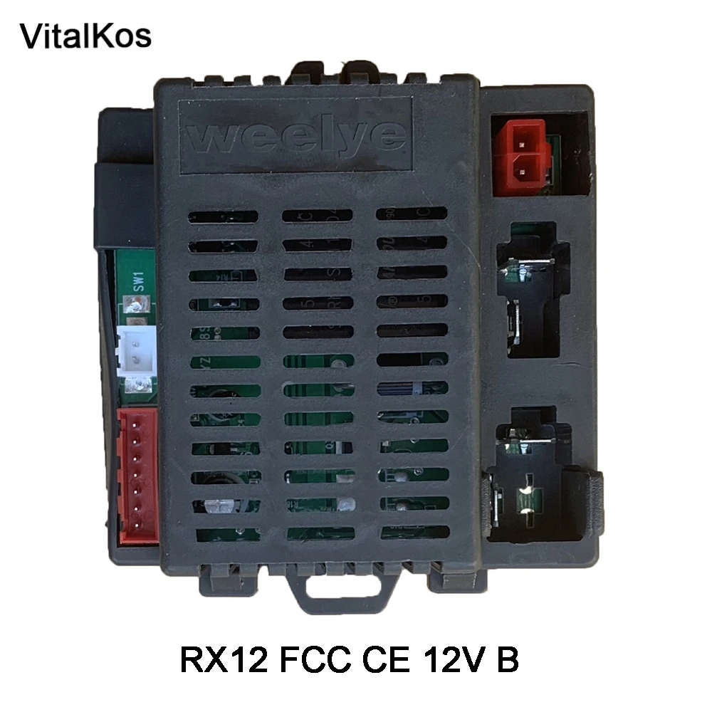 Vmanual-Télécommande et récepteur Kos jas12 12V Weelye FCC CE pour enfants, pièces de rechange de voiture 62Ride, en option